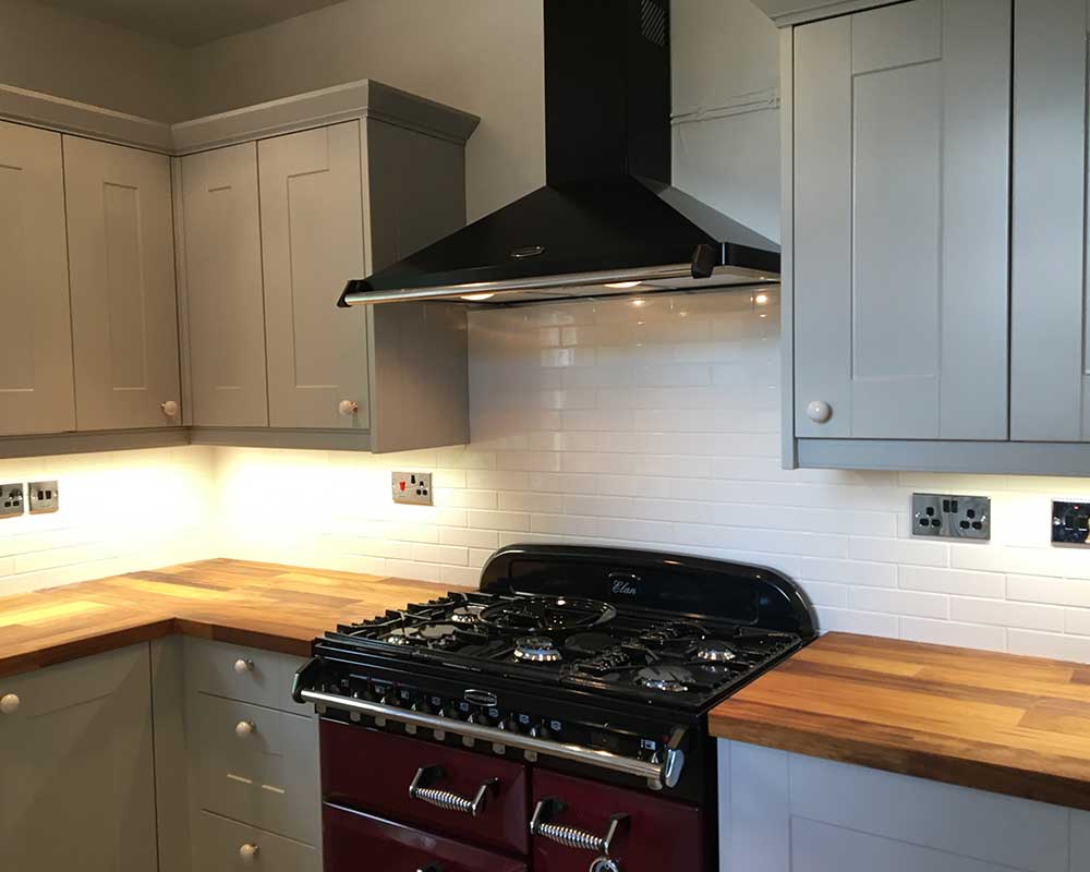 Kitchen Electrical Installations, project photo
