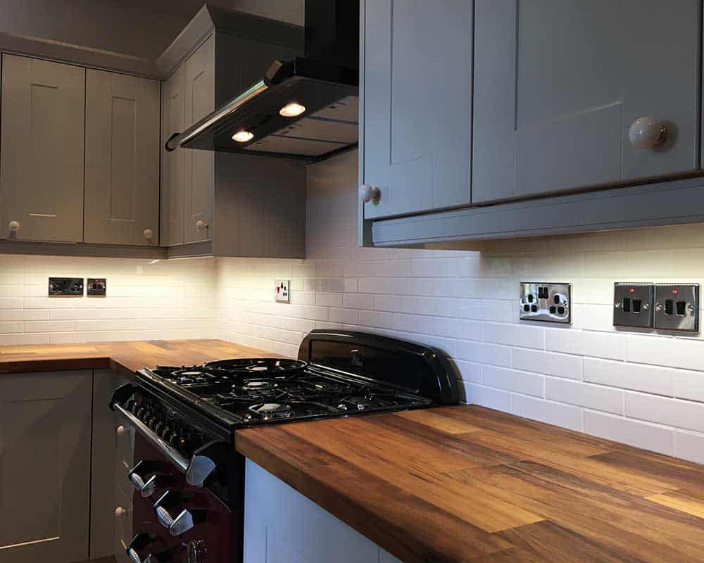 Kitchen Electrical Installations, project photo